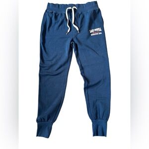 Navy Joggers with Lake Powell Print